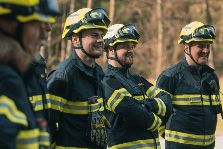 Zugsübung Waldbrand in Walpersbach